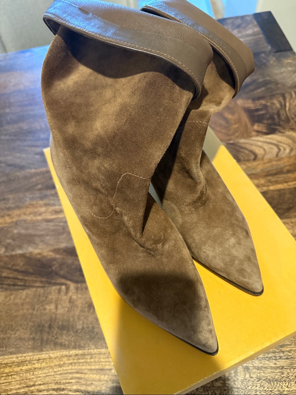 Paige Suede Western Boots - Picture 9 of 9